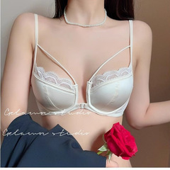 フランスの下着の夏の女性の薄いタイプの大きい胸は小さいです。