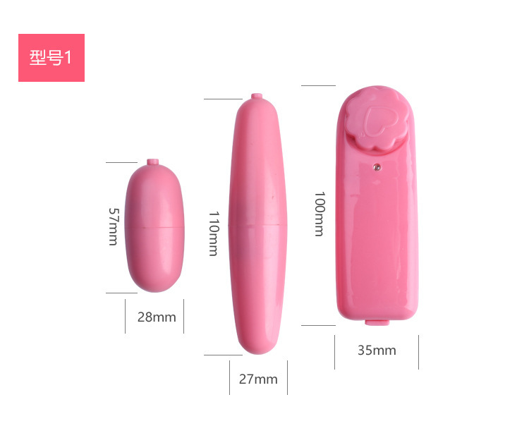 Double-Head Wireless Vibrating Egg Massager, ABS Body, Pink, Manual Control — detail image 9