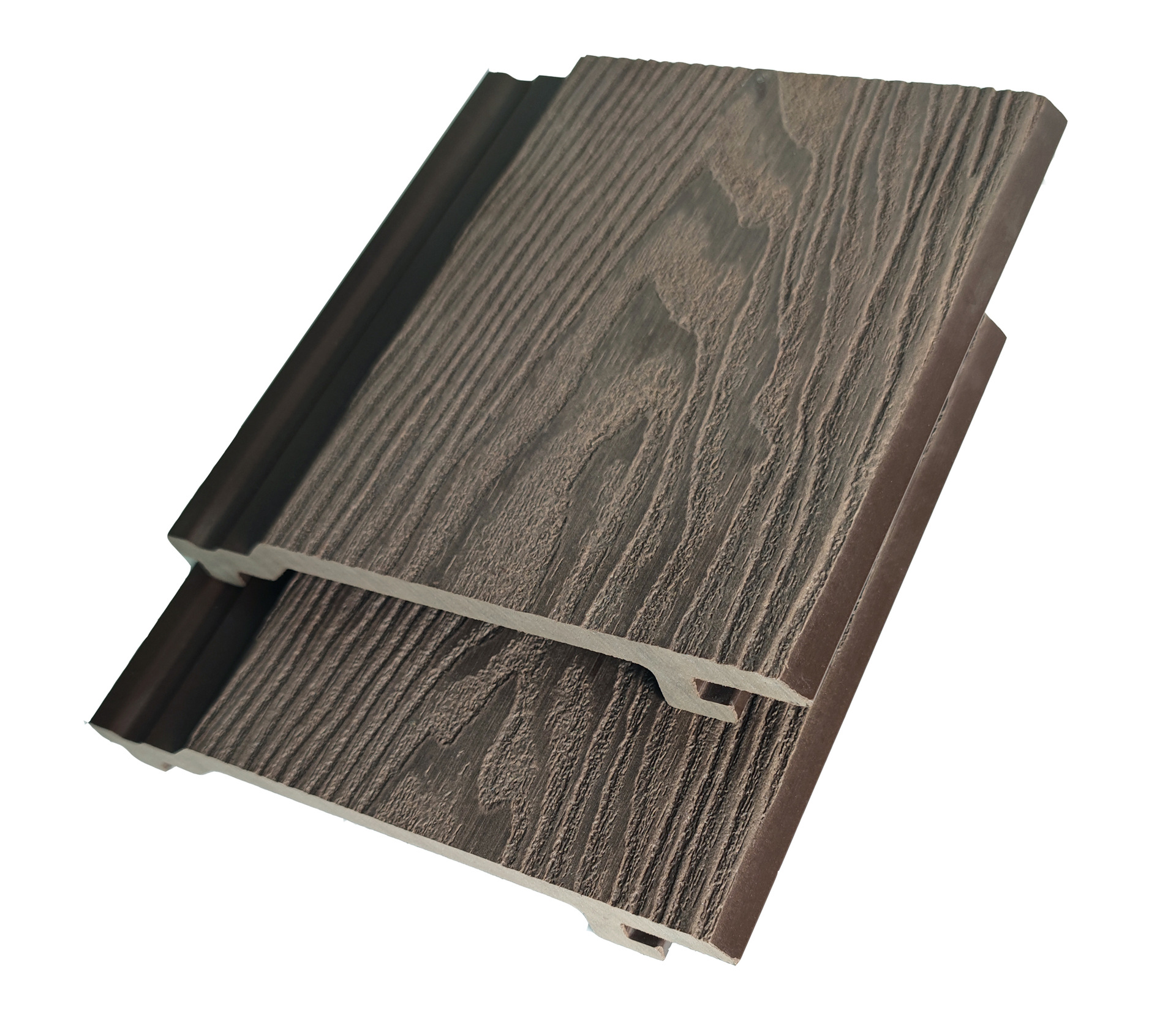 Madera de plástico en relieve 3D tablero pequeño piso de madera de plástico tablero de pared al aire libre madera ecológica al aire libre wpc panel