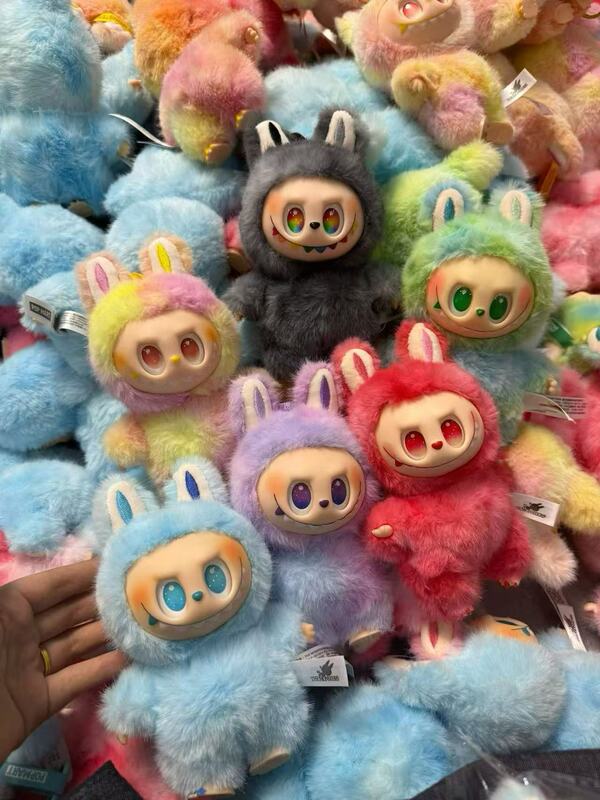 ネットで話題の第3世代ラブブ（Labubu）ビニール製ぬいぐるみペンダント、ラブブ（Labubu）ブラインドボックスフィギュア|undefined