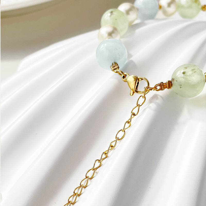 Fashion Round Pearl Beaded Bracelets 1 Piece