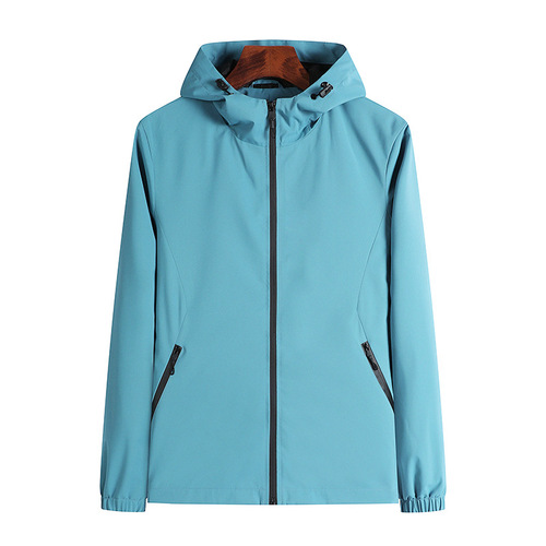 Spring and Autumn Sports Jackets Men's Plus Size Casual Jackets for Young and Middle-aged People Hooded Outdoor Windproof Jackets Men's Tops