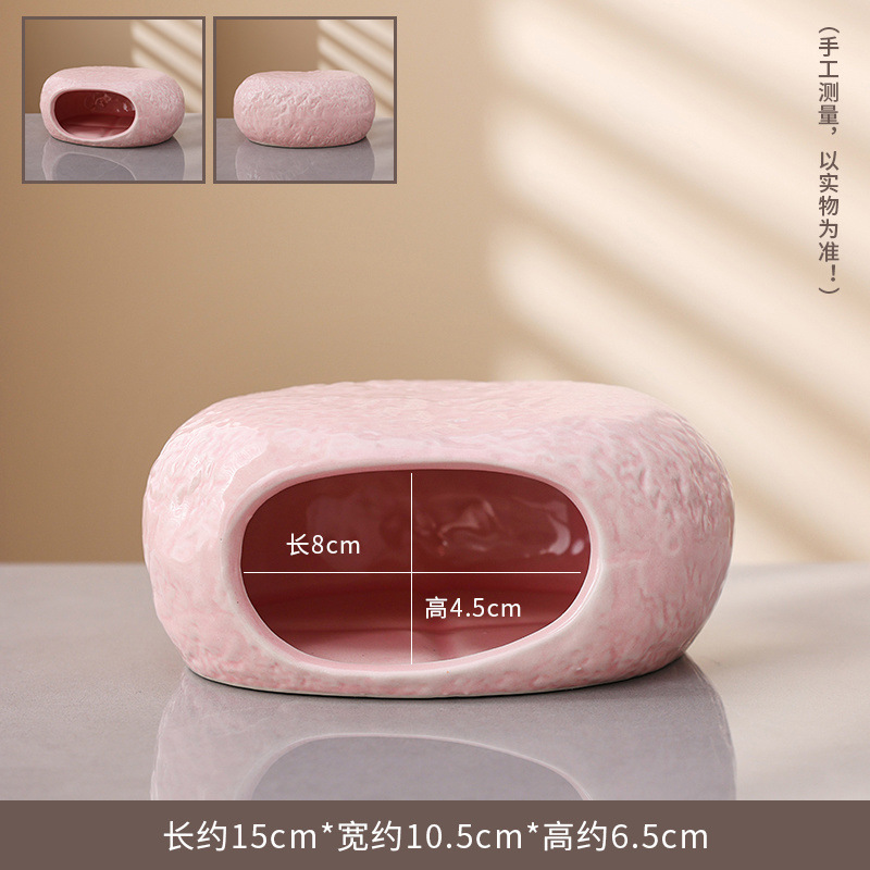 스톤 패턴 빅 스톤 핑크(햄스터에게 적합)