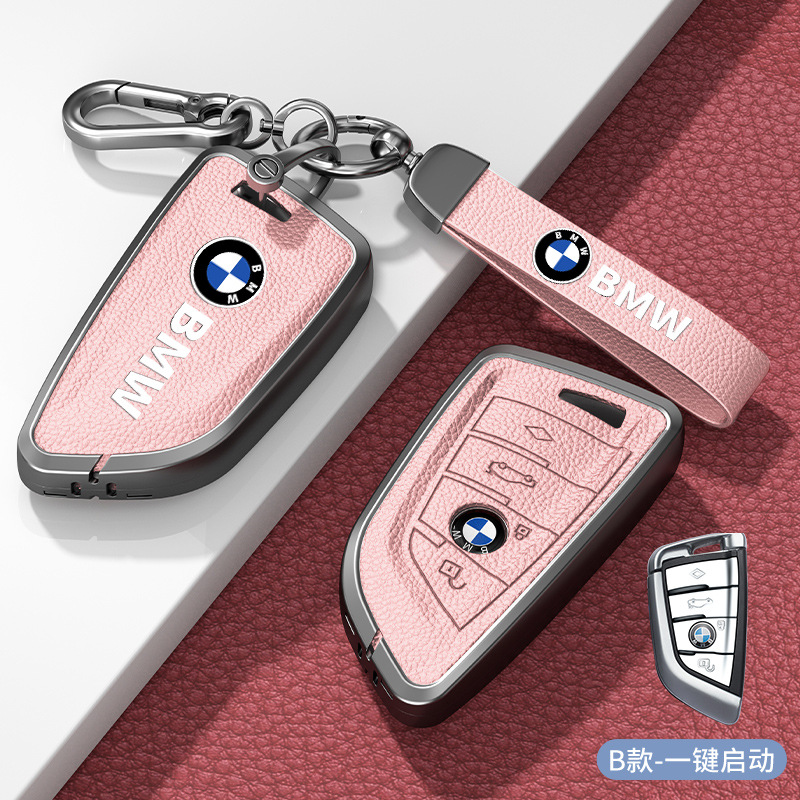 모델 B 핑크 아연 합금 쉘 + 하드웨어 핸드 스트랩