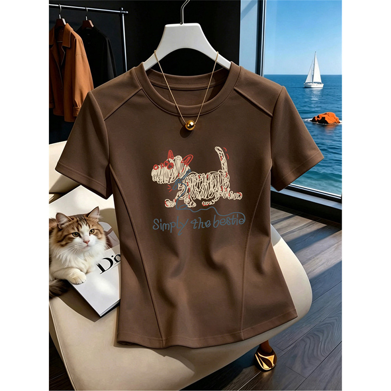 Brown (graffiti line puppy style) / S
