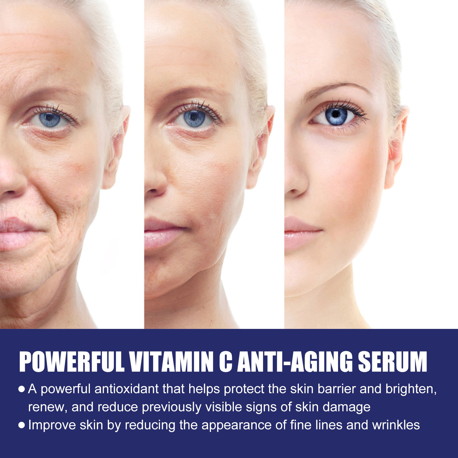 EELHOE Vitamin C Moisturizing and Moisturizing, Lightening Fine Lifting Head Lines, Firming Skin, Anti aging essence_voghion.com