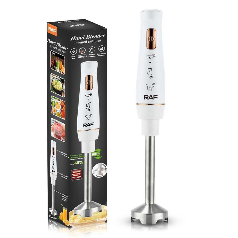 Barra de cocina de mano transfronteriza europea estándar transfronteriza, batidora, cocina de alimentos domésticos multifuncional, horneado de alimentos complementarios