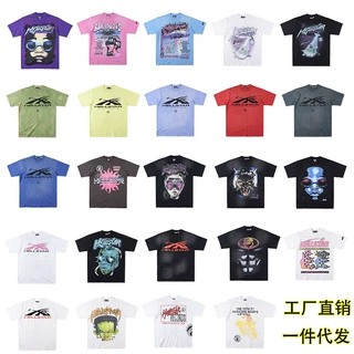 外贸批发Hellstar Studios   男女纯棉短袖T恤欧美潮