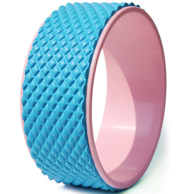 Rueda de yoga apertura trasera artefacto principiante rodillo de flexión trasera rueda de yoga anillo de yoga lumbar calmante fitness yoga pilates anillo