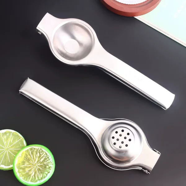 Stainless Steel Lemon Squeezer, Thickened Manual Fruit Juicer, Household Manual Kitchen Gadget