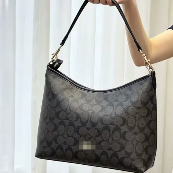 Ole classic model Laurela31 double-strap hobo bag, featuring a vintage pattern, casual style, and versatile design, suitable for carrying as a shoulder bag or crossbody bag for women