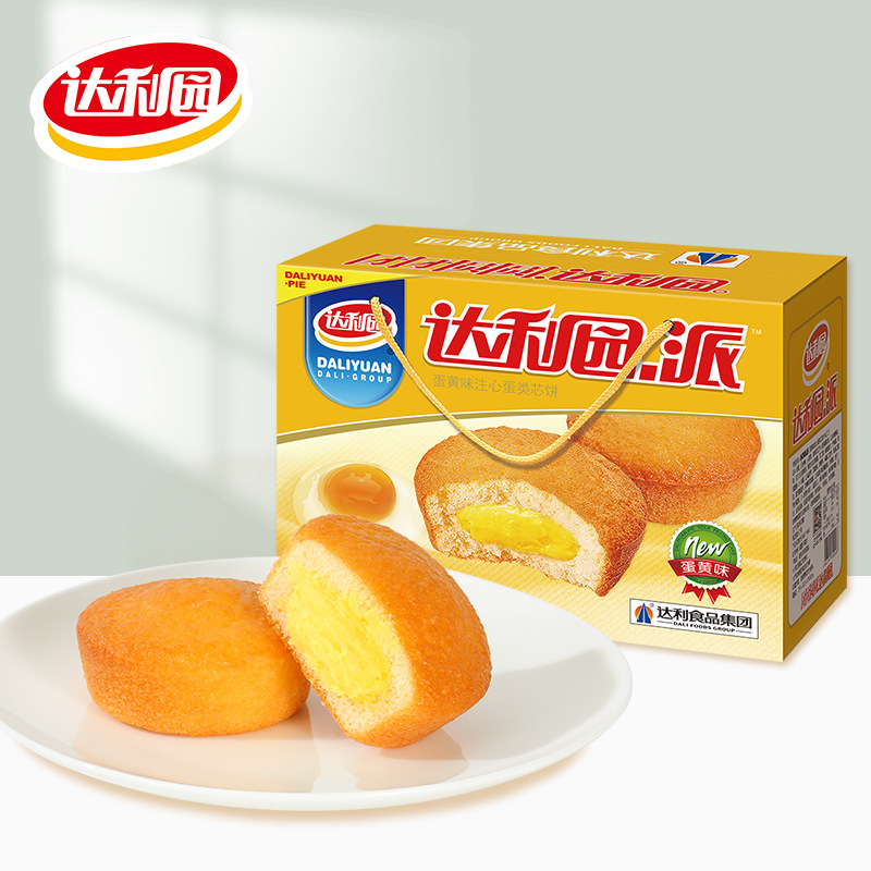 【新老包装随机发】达利园蛋黄派送礼糕点蛋糕休闲零食小吃早餐