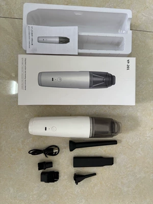 Wireless Car Vacuum Cleaner, Household Tozsoranlar - white-three-in-one-stainless-steel-filter