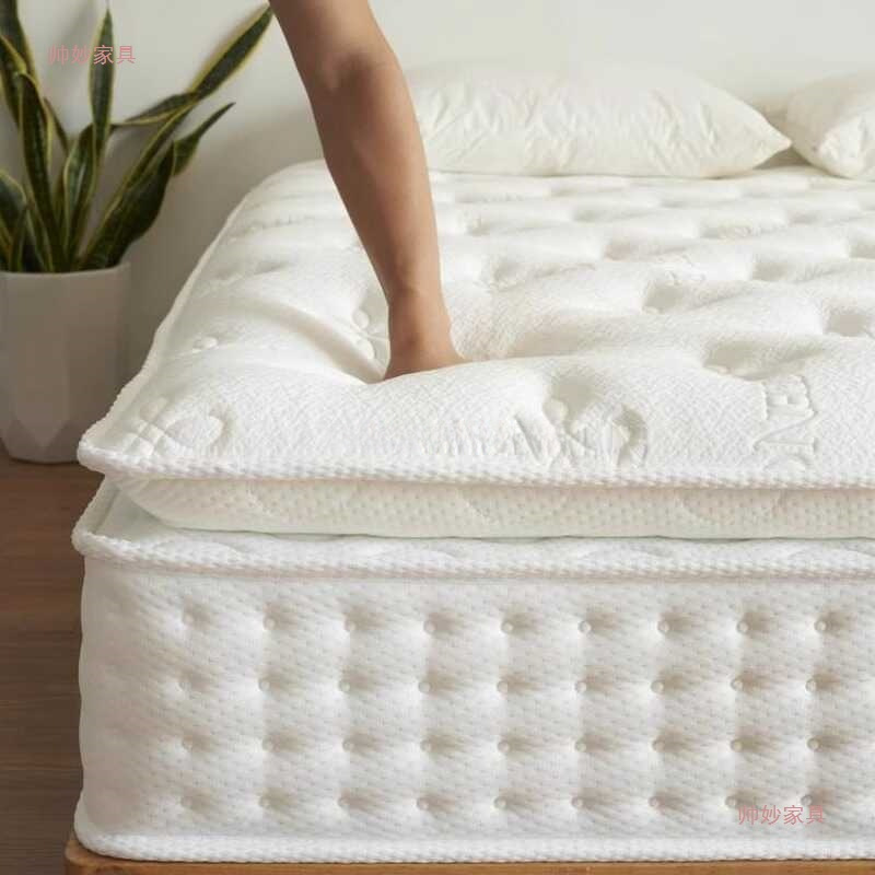 Hilton Five-Star Hotel Memory Foam Silent Independent Spring Mattress Compressed Super Soft Comfortable Thickened Roll Package