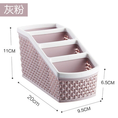 Creative imitation vine editing box, desktop living room multi -function cosmetics shake controller storage and finishing shelf, wholesale