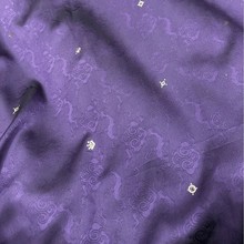 汉服补服道袍面料比甲织金提花祥云杂宝纹色织提花布bjd娃衣7062
