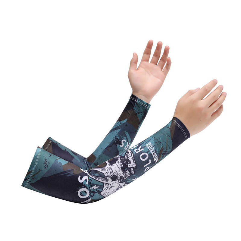Protección solar oversleeve hombres y mujeres verano hielo seda montar al aire libre manga de brazo fresco protección UV protección brazo protección solar manga