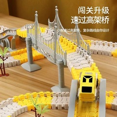 Recommended direct factory supply children's educational toy train track car toy Chenhai toy wholesale roadside stall