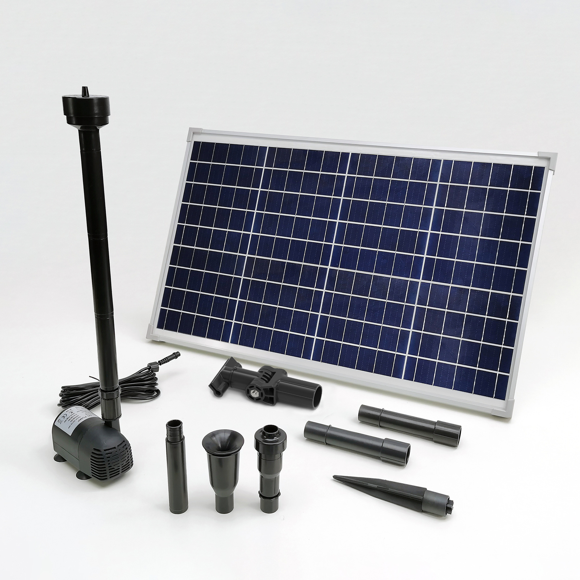 DC18V太阳能喷泉泵花园池塘景观泵-SP40-501218