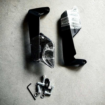 Motorcycle rearview mirror with Wind Wing Mirrors, Suitable