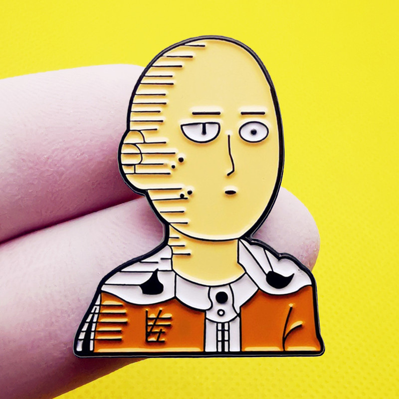 One Punch Man Pin - Side View