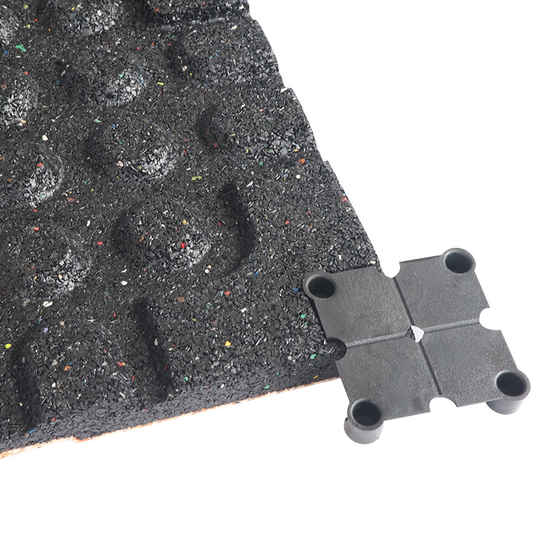 epdm防滑健身房地垫杠铃垫学校功能性塑胶垫隔音减震橡胶运动地板