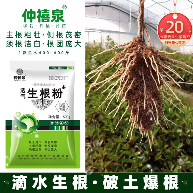 植物生根粉扦插用生根粉 发根剂液绿化移栽水溶肥生根液剂
