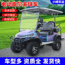 电动越野高尔夫球车景区代步观光车楼盘物业摆渡车燃油高尔夫球车