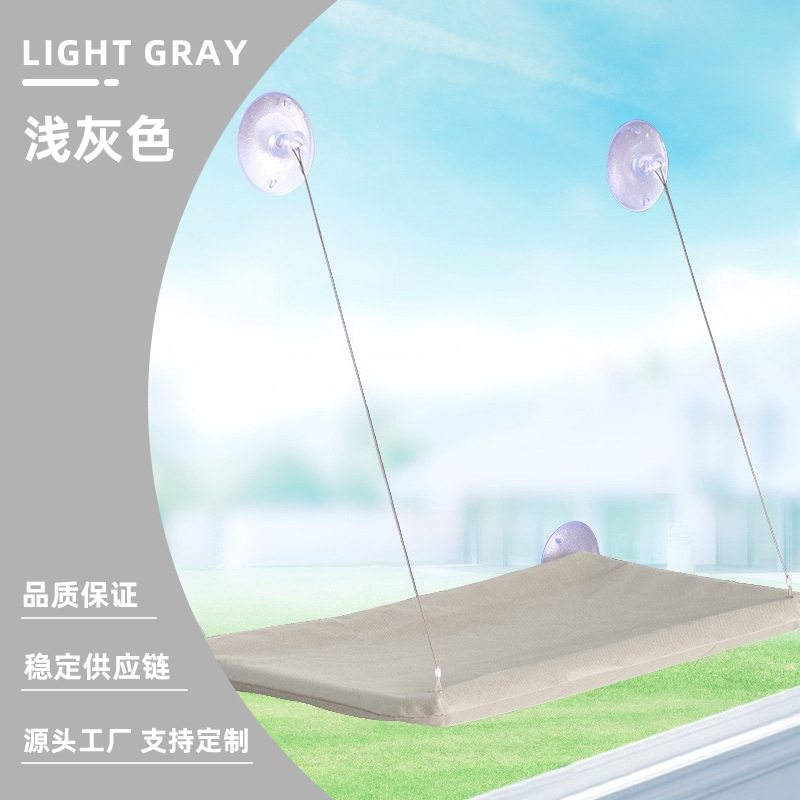 Ventana de gato, ventana de hábitat, hamaca de gato con cojín de felpa, cama para gatos que ahorra espacio, asiento de descanso para mascotas, cama colgante