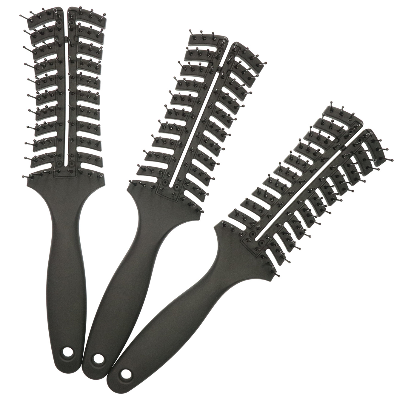 鏤空排骨梳魚(yú)骨梳大背頭油頭梳順發(fā)梳弧形理發(fā)梳負(fù)離子導(dǎo)熱梳