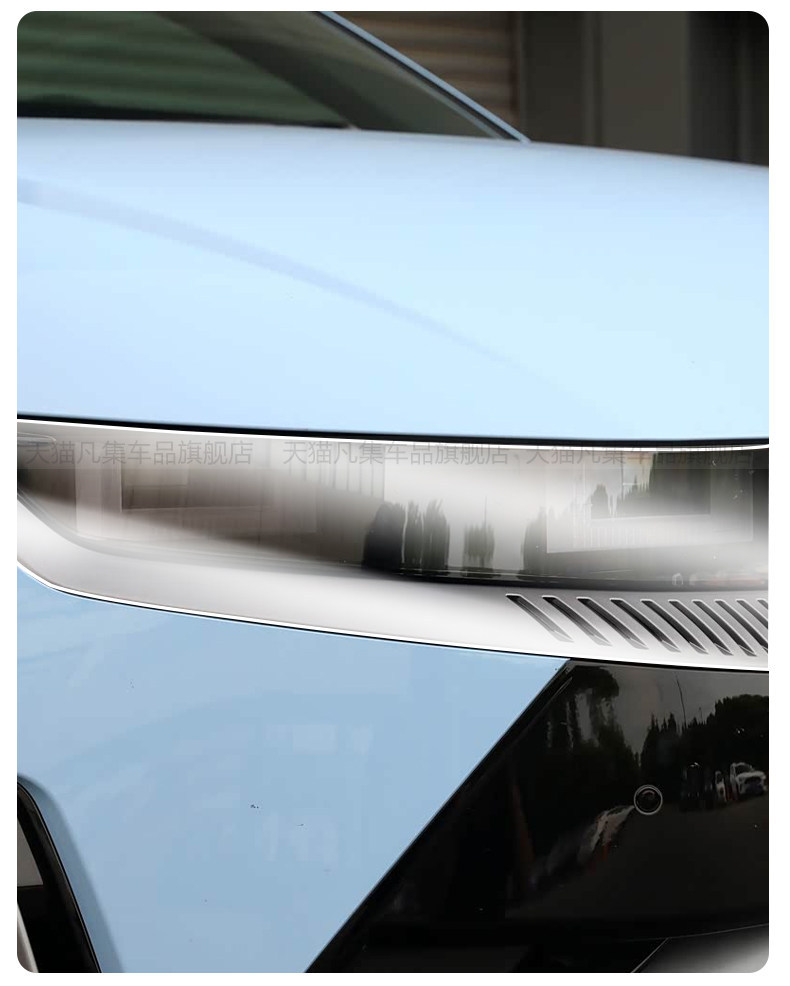 Suitable for 25 models of Hyundai IONIQ 5N front headlight illumination transparent TPU protective film accessories