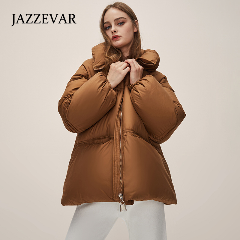 Little Puff Down Jackets Mid length version winter 2022 Zehua new pattern senior thickening Bread wear