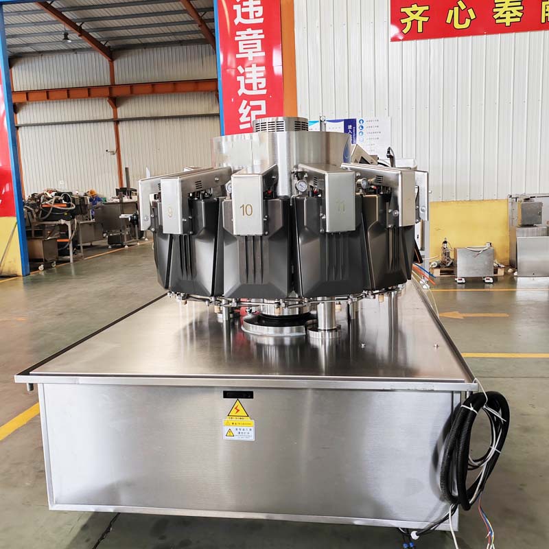 腌制蒜全自动包装机投料加汁一机完成 糖醋蒜给袋式真空包装机