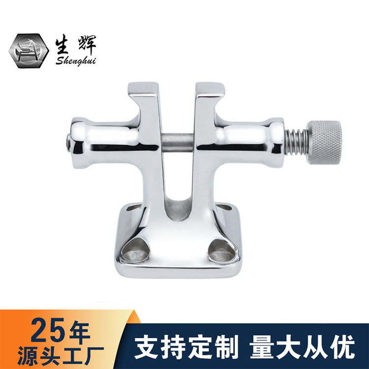 316不锈钢缆桩 止链桩止链器 羊角索栓 十字缆桩系船柱 码头缆桩