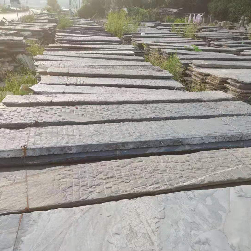 湖南长沙 老青石板 新做青石路面板材 仿古街道铺麻石板 古建筑板-阿里巴巴