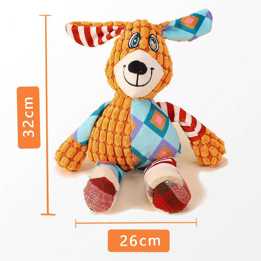 Explosiones transfronterizas resistentes a los dientes de mordida juguetes de mascotas sonoros en línea juguetes de peluche juego de productos de mascotas al por mayor