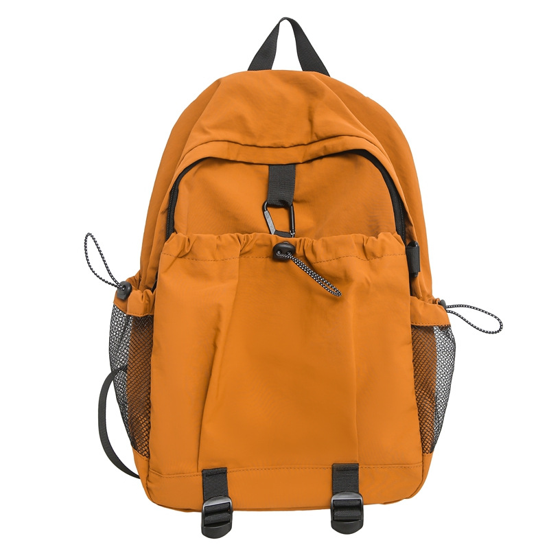 Mochila femenina casual de todo fósforo de nuevo estilo para estudiantes de secundaria y preparatoria, mochila escolar de reducción de carga de gran capacidad, mochila de viaje simple