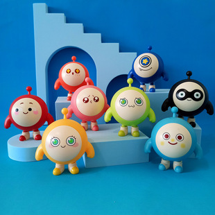 Egg Party Blind Box Hand-made Doll Toys for Primary School Students Queuing Gifts Funny Creative Birthday Gifts for Boys and Girls