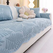 现代简约凉感不规则冰丝沙发垫2025夏季新款冰丝凉席一片式坐垫子