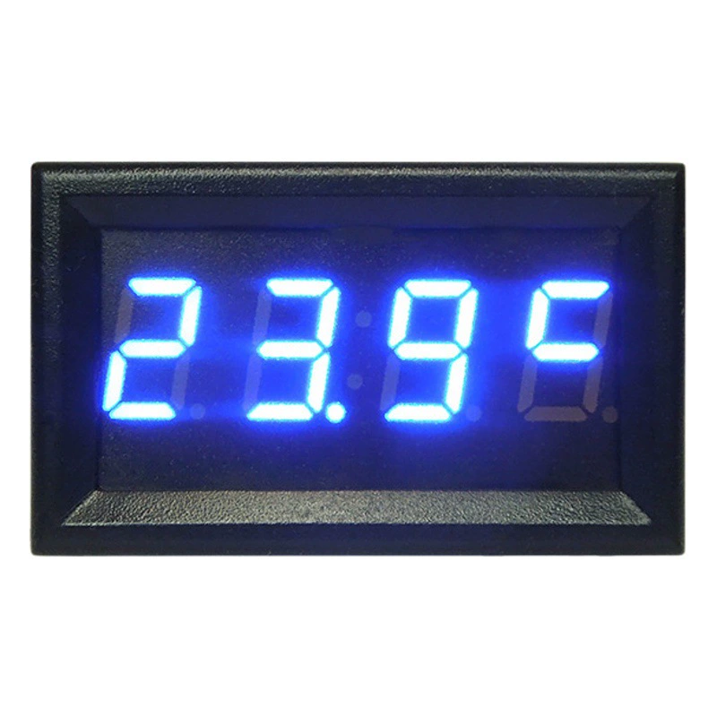 YB27T-S Автомобильный электронный счетчик «Три в одном» Автомобильный термометр цифровой дисплей Вольтметр Светодиодные Автомобильные часы светящиеся