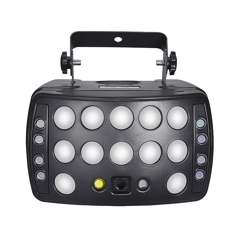 Lámpara de mariposa de lluvia láser LED, iluminación de escenario colorida, barra doméstica ktv, luz de efecto de atmósfera láser estroboscópica