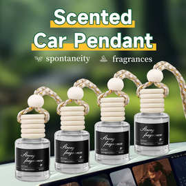 外贸跨境Car Fragrance Pendant车载香薰精油挂件除味香氛精油