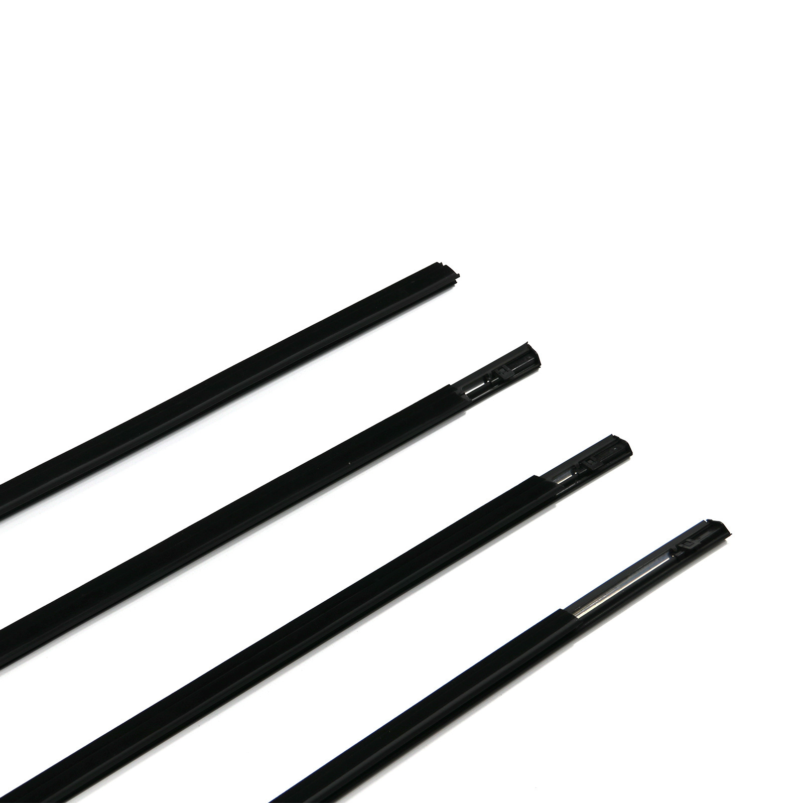 Suitable for 2008 2009 2010 2011 2012 2013 Nissan X-Trail Glass Outer Trim Strip, Outer Water Barrier Strip, Sealing Strip