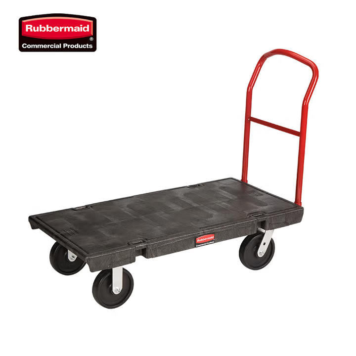 乐柏美商务用品重型平板推车 手推车带手柄实用型可拉可推可折叠