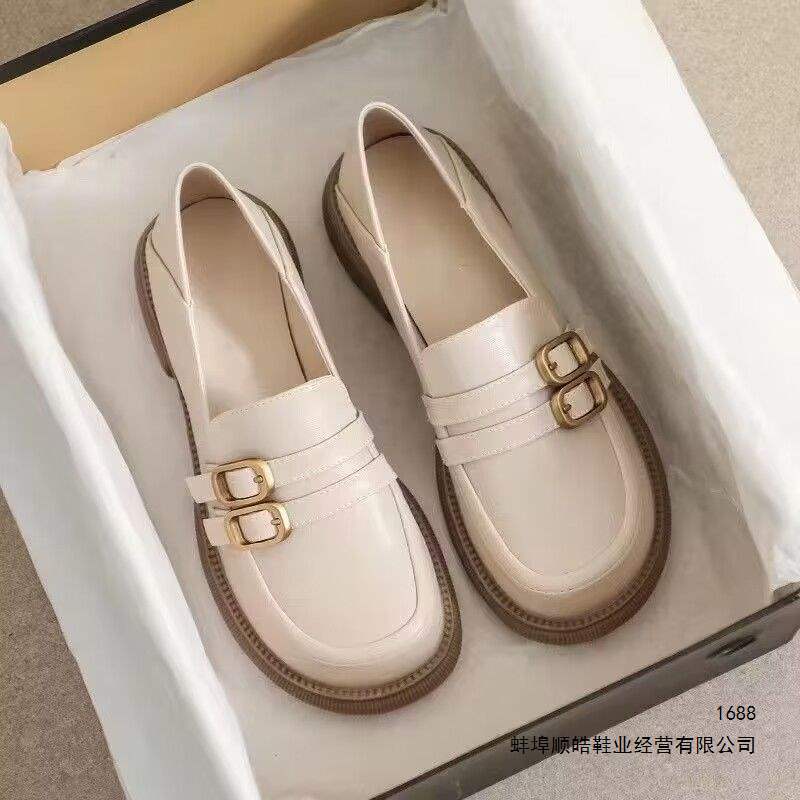 Loafers for Women 2026 Spring New Style British Style Black Soft-Soled Small Leather Shoes for Women Versatile Genuine Soft Leather Jk Flats Autumn Loafers for Women 2026 Spring New Style British Style Black Soft-Soled Small Leather Shoes for Women Versatile Genuine Soft Leather Jk Flats Autumn