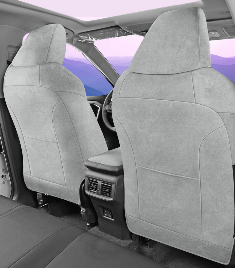 Suede Saddle Pad Full Cover Car Seat Cushion for Toyota RAV4 20-25