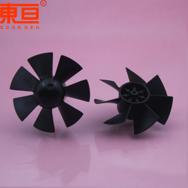 Φ497Y2A черная канальная лопасть вентилятора, пропеллер, лопасть вентилятора, высокоскоростная лопасть вентилятора, небольшие производственные детали