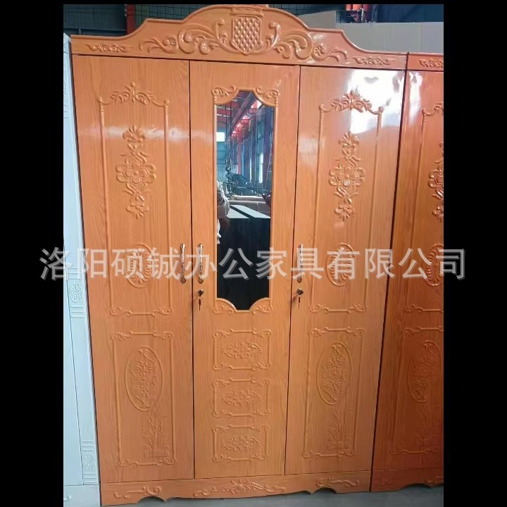 Armario de acero prensado para comercio exterior, armario de acero grabado, armario de hierro, armario para guardar ropa de cama, armario de almacenamiento con diseños impresos, más adecuado para uso doméstico. image 14