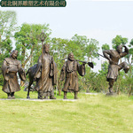 铜雕美猴王孙悟空唐僧铜像齐天大圣斗战胜佛西游记师徒取经铜雕塑