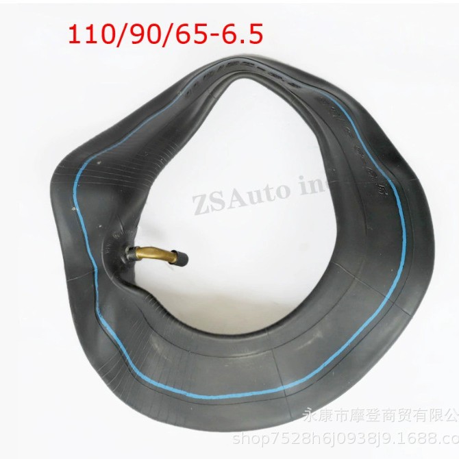 Mini Motorcycle Accessories 49Cc Sports Car Front 90/65-6.5 Rear 110/ 50-6.5inch Bald Tires